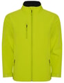 Heren Softshell Jas Nebraska Roly SS6436 Lime Punch